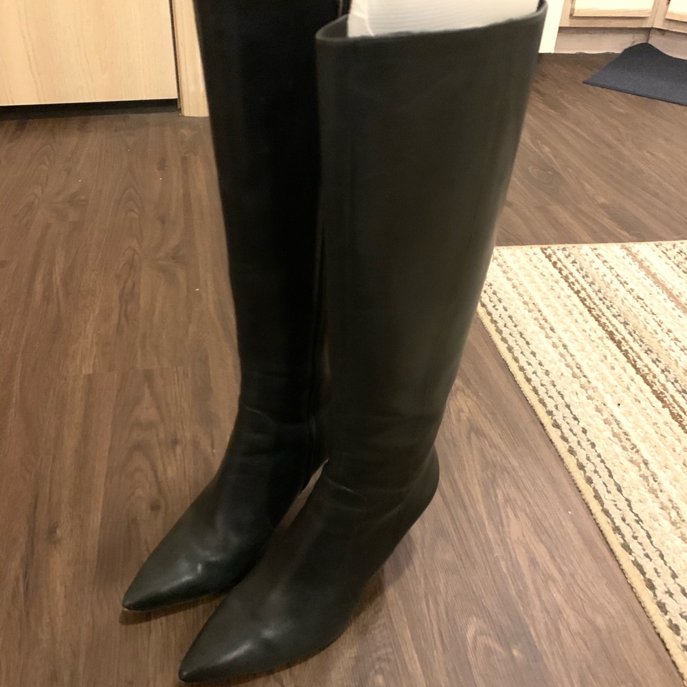 Black Tall Via Spiga Boots